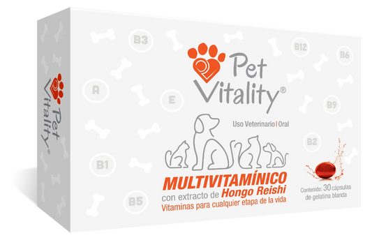 Pet Vitality 30 cápsulas PetGel