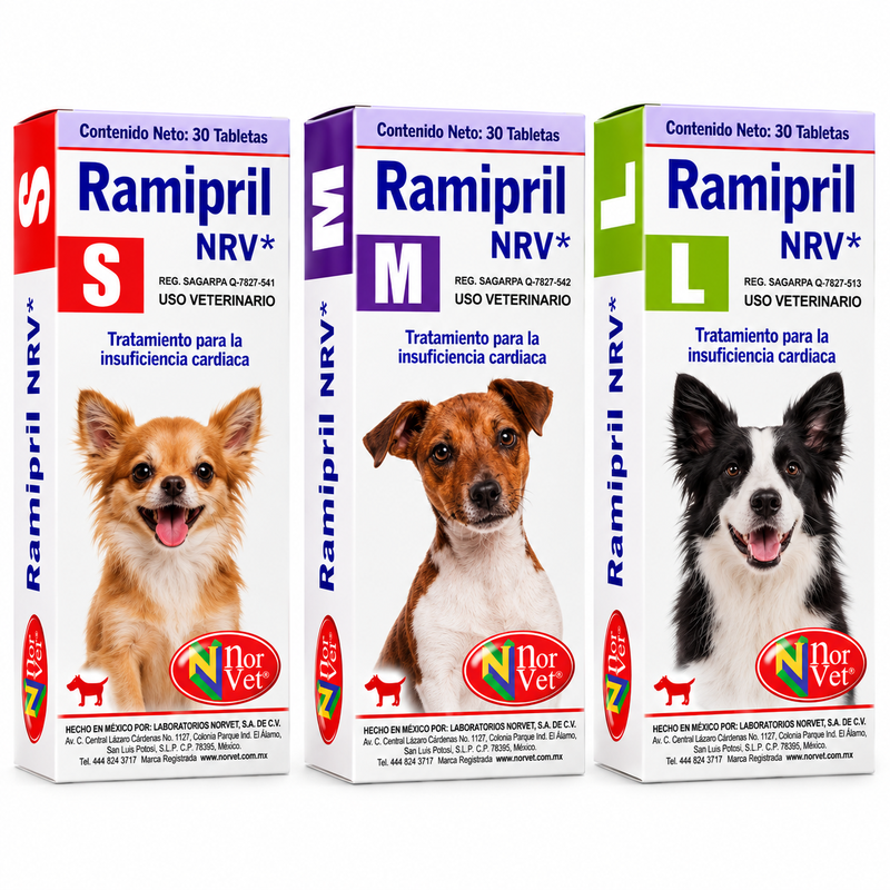 Ramipril NRV Norvet 30 tabletas Norvet