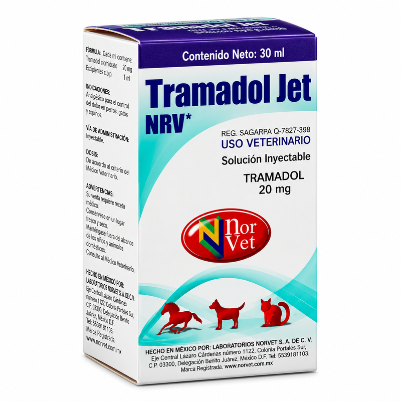 Tramadol Jet NRV 30 ml Norvet