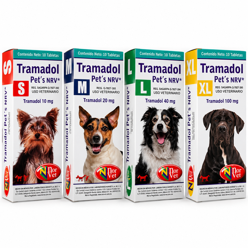 Tramadol Pets NRV Norvet 10 tabs
