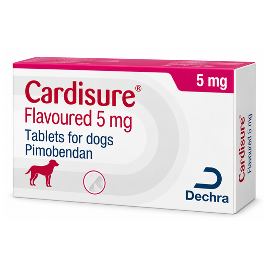 Cardisure 5 mg para Perros 100 tabs Dechra