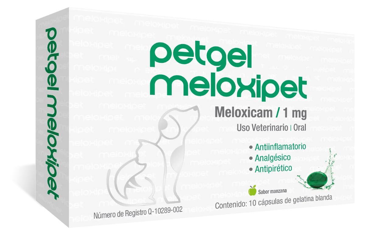 PetGel Meloxipet 10 cápsulas