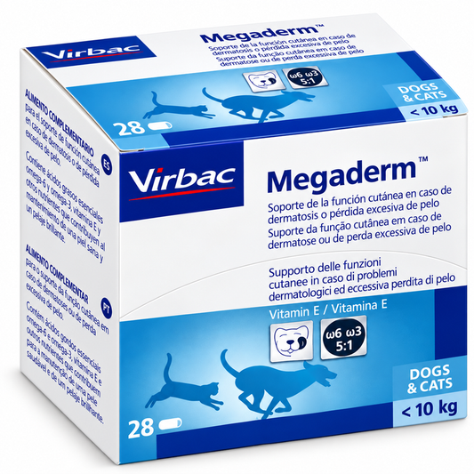 Virbac Megaderm 28 sobres de 4 ml