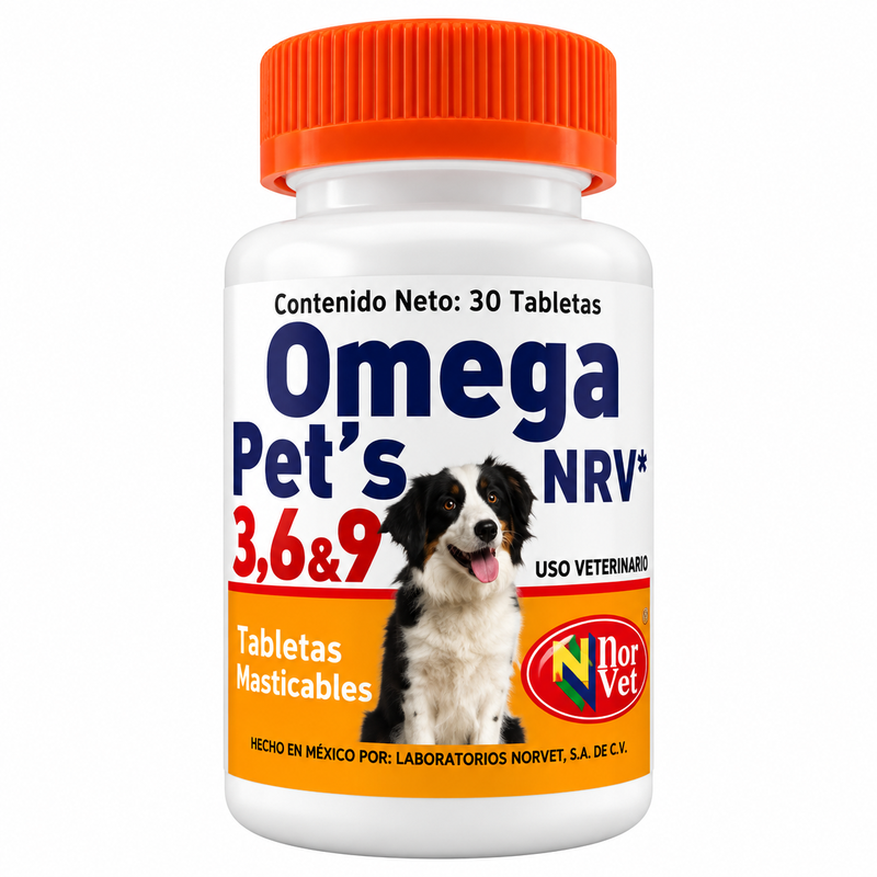 Omega Pet's 30 Tabs Norvet