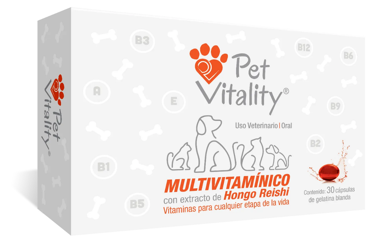 Pet Vitality 30 cápsulas PetGel