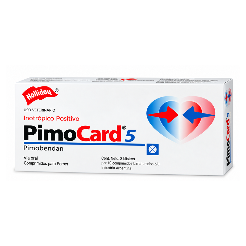 Holliday Pimocard 5 Mg 20 Tab para perro