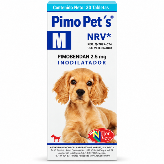 PIMO PETS M NRV 2.5 mg 30 tabs Norvet