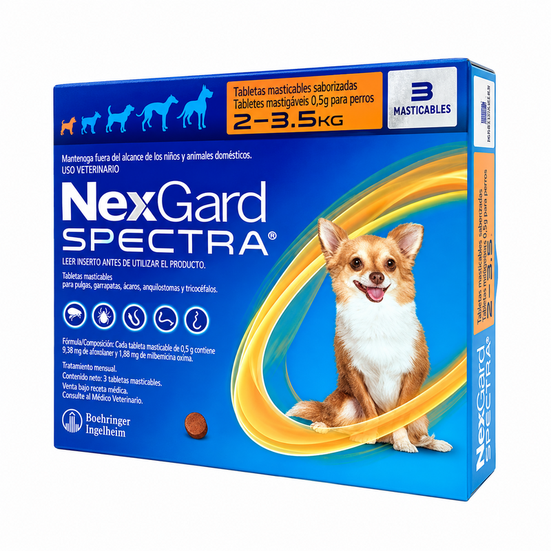 NexGard SPECTRA® 3 Tabletas