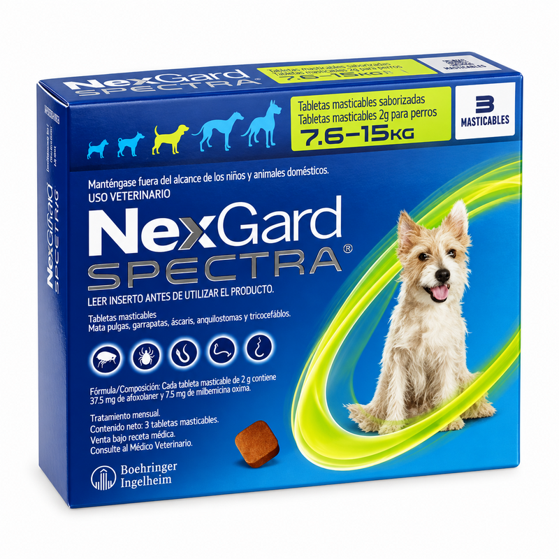 NexGard SPECTRA® 3 Tabletas