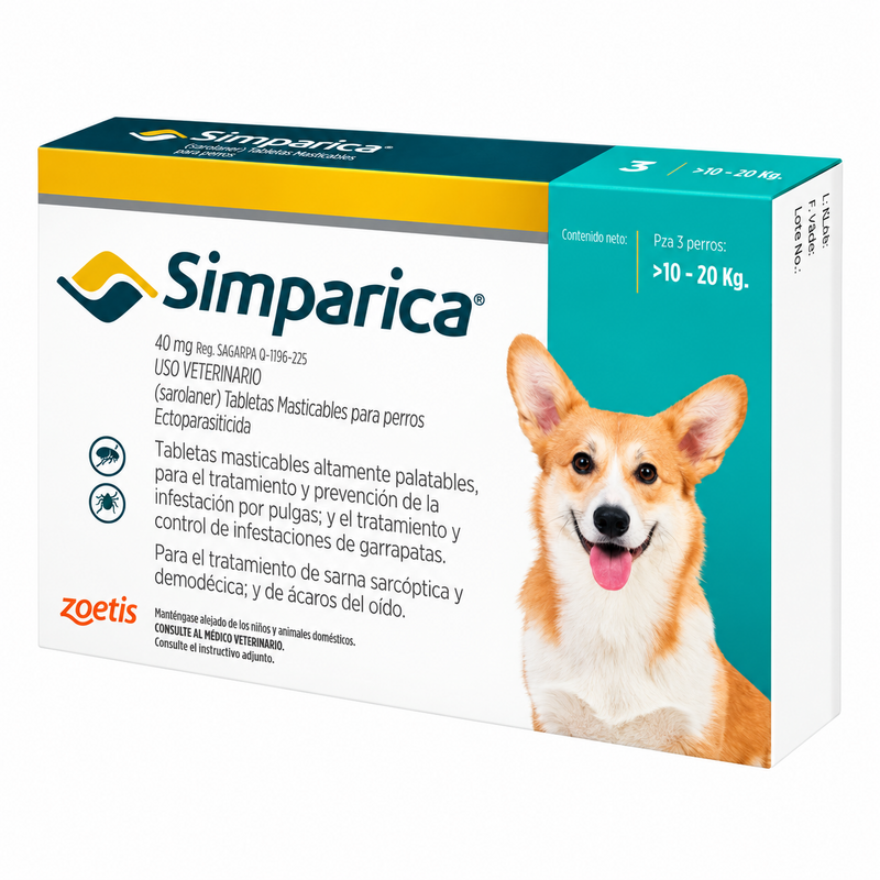 Simparica 1 Masticables