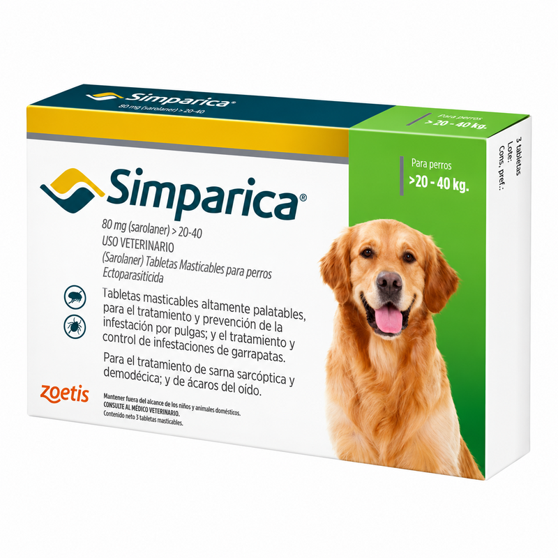 Simparica 1 Masticables